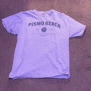 Gray Pismo Beach Graphic T-Shirt